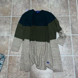 Apt 9 Three Toned Long Cardigan